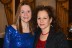 Past Chapter President Grace Cruz-Beyer smiles with daughter Erica.