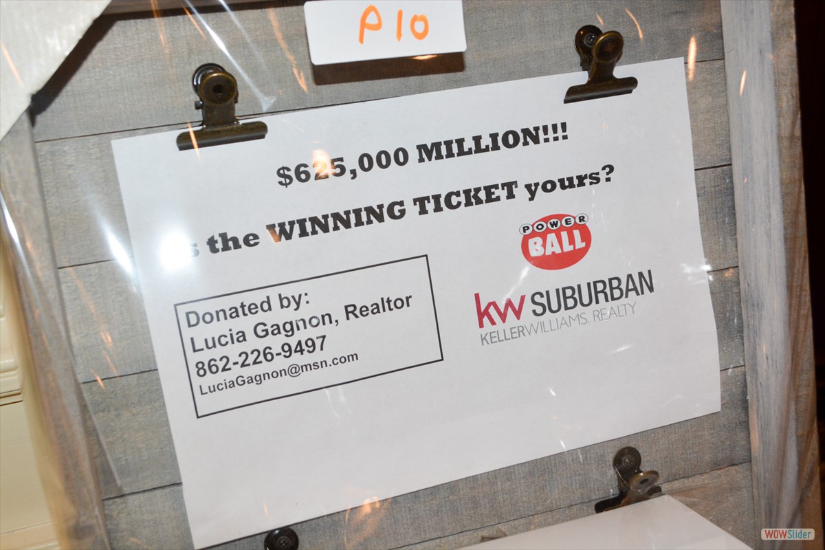 Valued Prize:A possible $625 million lottery winning!