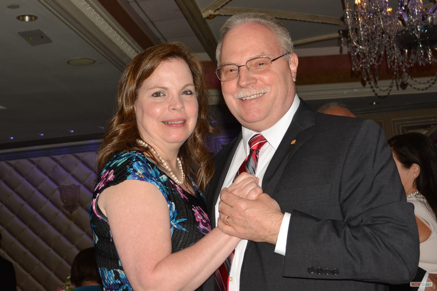 Chapter Past President Jim Montagne joins spouse Miriam