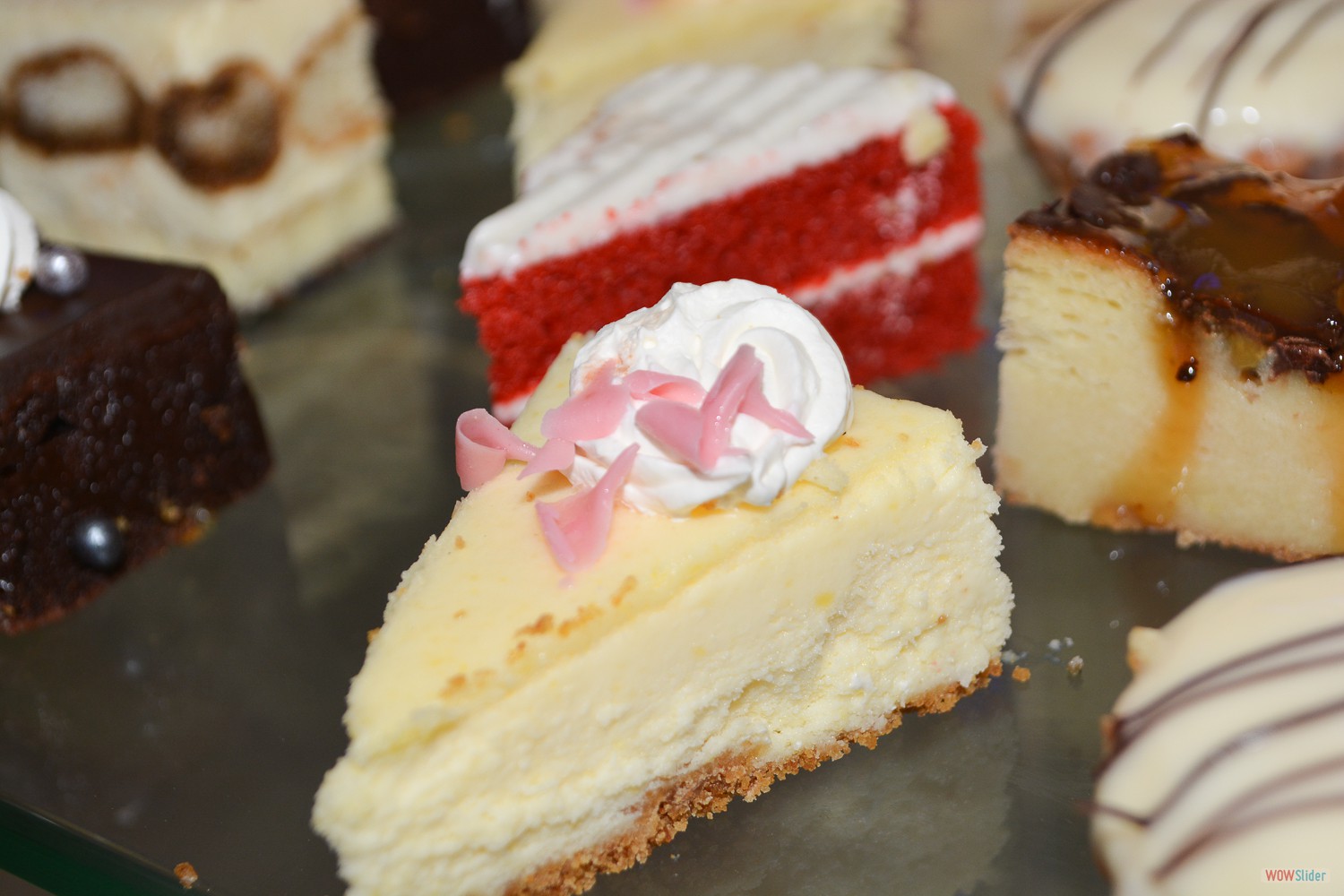 A tasty selection from the dessert bar!