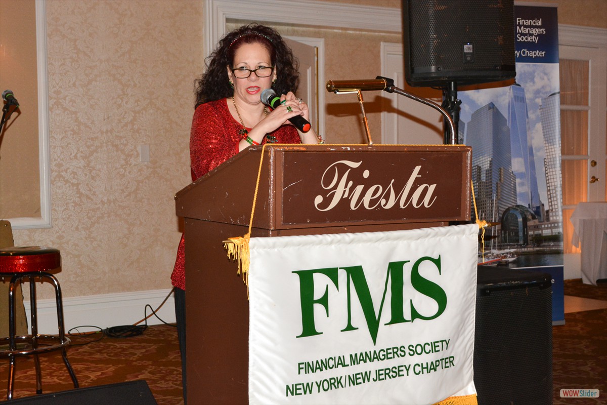 Chapter Past President Grace Cruz-Beyer welcomed everyone to the 27th Annual Christmas Dinner