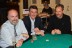 Past Chapter President Bob Currie (c.) joins Al Molin (l.) and Erik Rand for some high stakes poker!