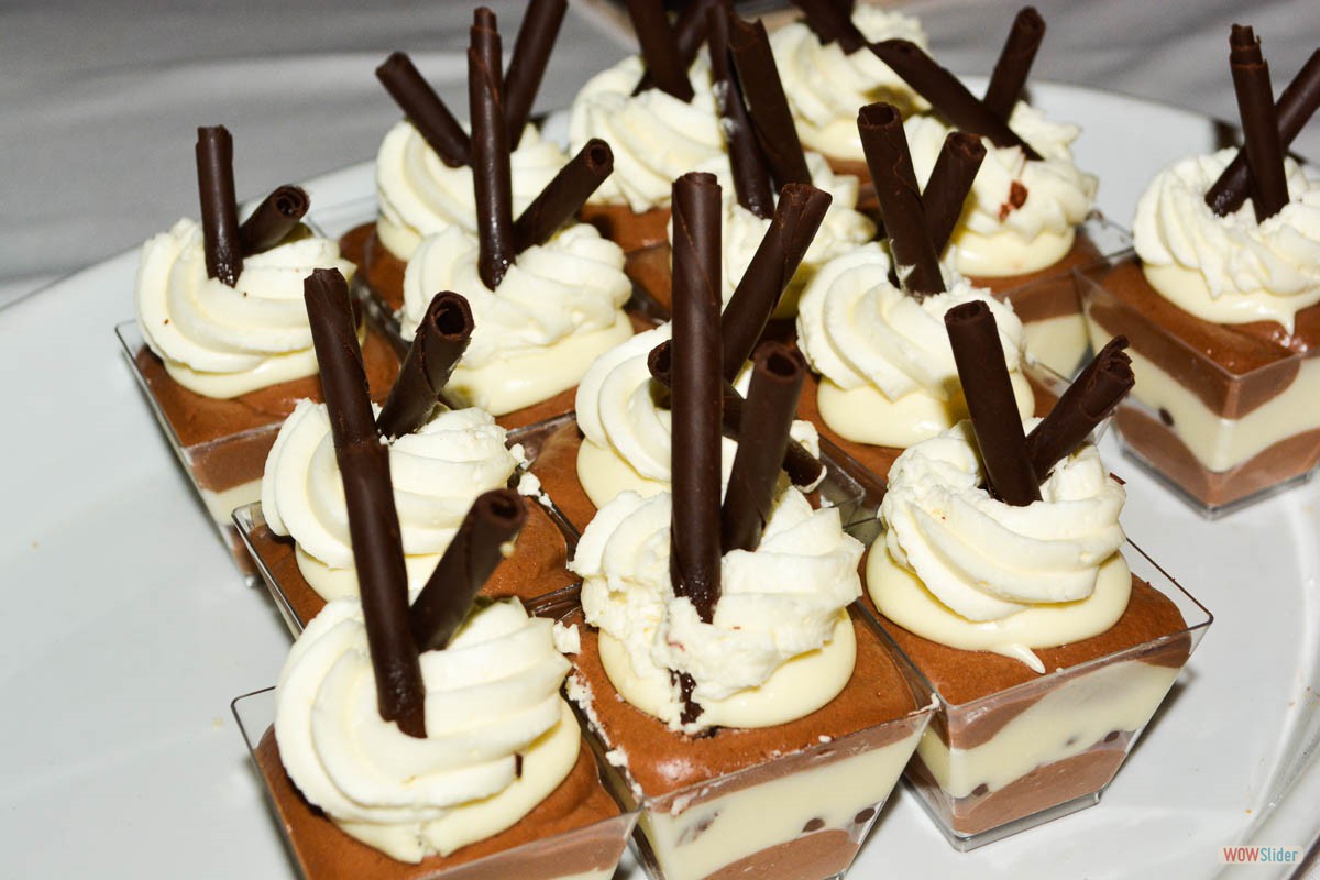 An elegant and tasty dessert ready for a party!