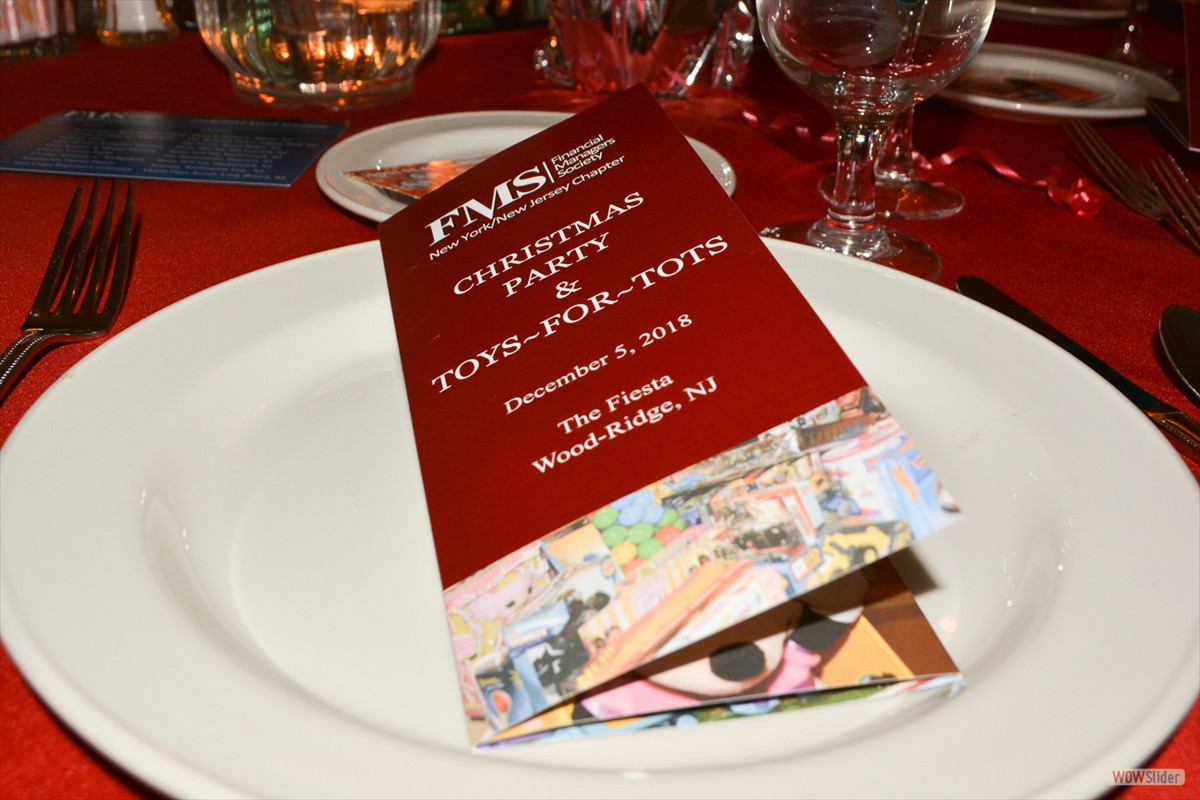 The press-printed program was displayed at each Member's place setting
