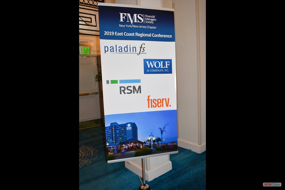 Banner displaying the Conference title sponsors provided by Meta4 Communications.